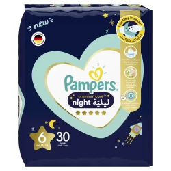 Pampers Premium Care Night Size 6 14+ Kg 30 Diapers