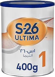S26 Ultima Stage 1, Starter Infant Formula, From 0 To 6 Months, 400g