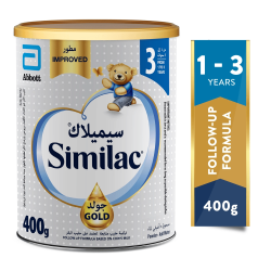 Similac Gold 3 Hmo Growing-Up Formula Milk (1-3Y) 400 Gm