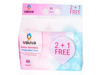 Vauva Extra Sensitive 80 Baby Wipes