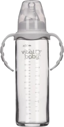 Vital Baby Glass Bottle With Handles 240 ML 223-72232