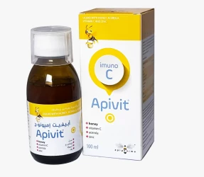 Apivit C Hony and Vitamins Liquid 100 ML