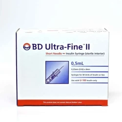 BD Micro Fine Plus 05 ML 31 G Insulin Syringe