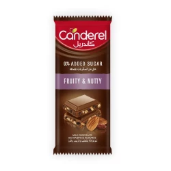 Canderel Chocolate Slab Fruit and Nut 100G