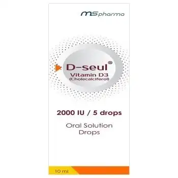 D-Seul Vitamin D3 2000 Iu 10 ML Drops