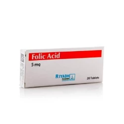 Folic-Acid 1 MG 20 Tablets