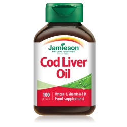 Gt Cod Liver Oil 100 Softgels Jamieson