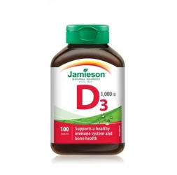 Jamieson Vitamin D3 1000 IU 100 Tab