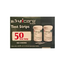 I Care Bood Glucose Single Packed Test 50 Strip TD 4279 1470