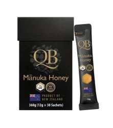 Qb Manuka Honey Sachets 15+ Umf 360G