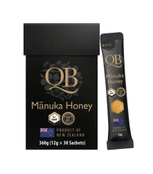 Qb Manuka Honey Sachets 5+ Umf 360G