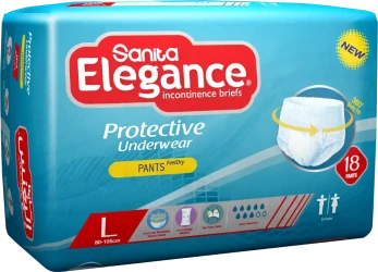 Sanita Elegance Adult L 18 Pants X 4