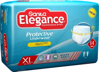 Sanita Elegance Adult Xl 14 Pants X 4
