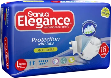 Sanita Elegance Jumbo Large T Night Adult 2 X 16