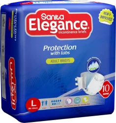 Sanita Elegance Large Reg Adult 4 X 10