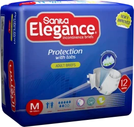 Sanita Elegance Medium Reg Adult 4 X 12