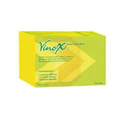 Vinox Natural Lemon Flavor 15 Packets