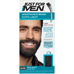 Just For Men Mustache and Beard Real Black 28G