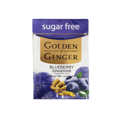 GOLDEN GINGER - BLUEBERRY lozenges 45g