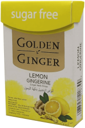 جولدن جينجر أقراص الزنجبيل بنكهة الليمون 45 جرام  - GOLDEN G