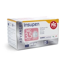 Pic Advanced INSUPEN 34X3,5  Pack of 100 pcs