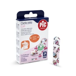 Pic Delicate Strip Kids Girl Anti-Bacterial   19 x 72 Pack o