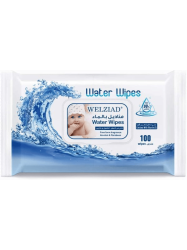 Welziad Water Wipes - 100 Wipes