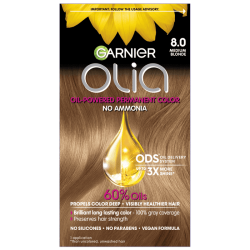 Garnier Olia, 8.0 Blonde, No Ammonia with 60% Oils  1909