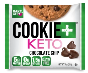 Bakecity Cookie+ Keto Chocolate Chip 28g