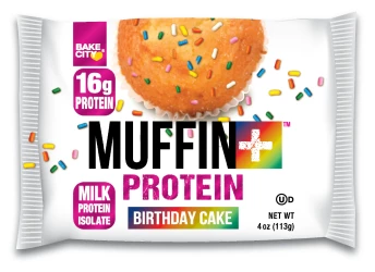 Bakecity Muffin+ Protein Birthday Cake 113g