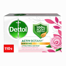 ديتول صابون كركديه وماء الورد 110 جم