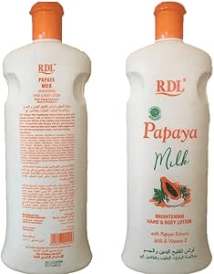 RDL LOTION PAPAYA AND MILKE 600ML