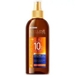 Eveline Amazing Oils Sun Oil Spf10 With Tan Accelerator150Ml