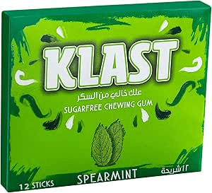 Klast Spearmint Candy, 12 Sticks