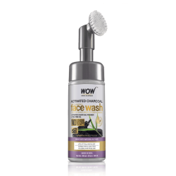 Wow Skin Science Activated Charcoal Foaming Face Wash With B