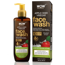 Wow Skin Science Apple Cider Vinegar Facewash 100Ml