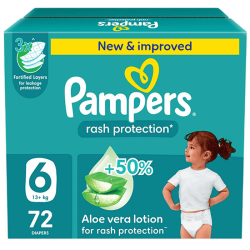 Pampers Size 6 Mega Box (1x72 Size M6)