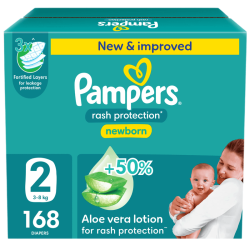 Pampers Size 2 Mega Box (1x168 Size M6)