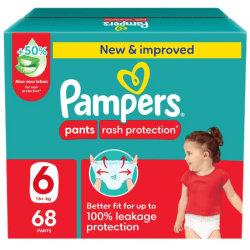 Pampers Pants Size 6 (1x68 Mega Box)