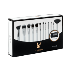 Vanessa Make Up Brushes - 12 Piece Set