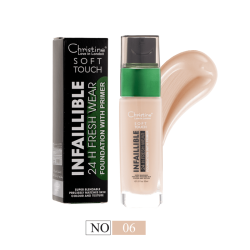 Christine Soft Touch Full Coverage Foundation No. 06