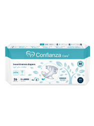 Confianza Premium Adult Diaper X-Large 26 Pieces
