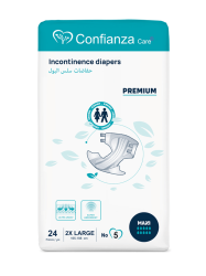 Confianza Premium Adult Diaper  XX-Large 24 Pieces