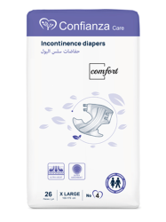 Confianza Comfort Adult Diaper  X-Large 26 Pieces