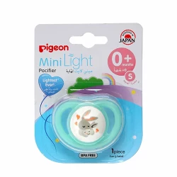 Pigeon Minilight Pacifier Single (S) Unisex Rabbit