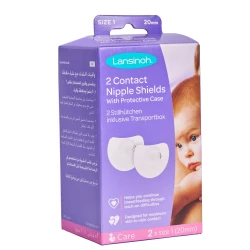 LANSINOH CONTACT NIPPLE SHIELDS 20MM