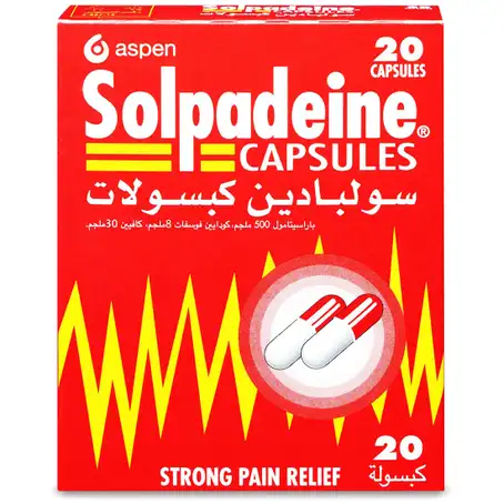 Solpadine Capsules 24 Capsules