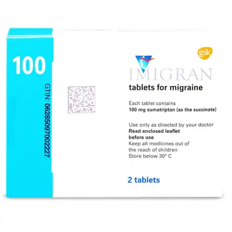 Imigran 100 Mg 2 Tab