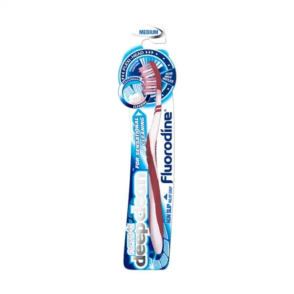 Multibrands Fluorodine Active Deep Clean Medium Toothbrush