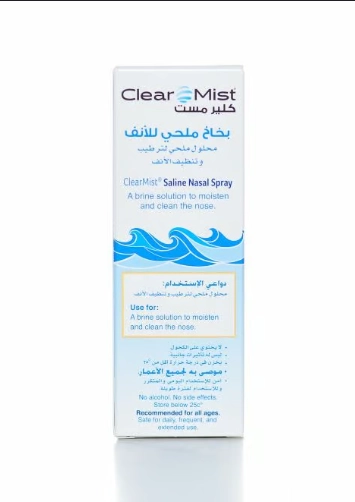 Clear Mist Saline Nasal Spray 44 ML